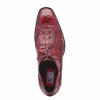 Clearance Mauri M777 Crocodile & Hornback Shoes (Special Order) Burgundy