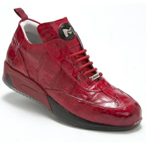 Flash Sale Mauri M755 Rocco Baby Crocodile Sneakers (Special Order) Red