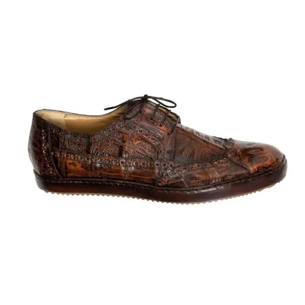 mauri_nuvola__crocodile_s_0.webp Hot Mauri Nuvola 8518 Crocodile Shoes Golden Camel (Special Order) GoldenCamel