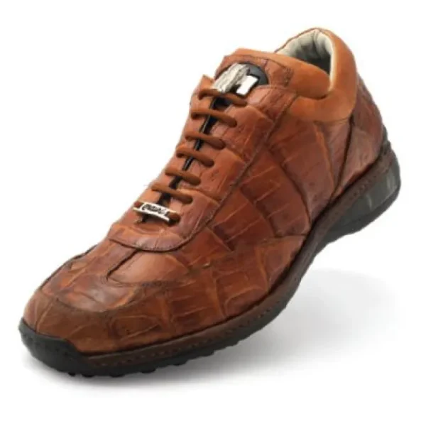 mauri_swamp__crocodile_sn_0-1.webp Fashion Mauri Swamp 8690 Crocodile Sneakers (Special Order) Cognac