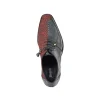 Store Mauri Two Face 4975/2 Body Alligator & Matahari Fabric Shoes Black / Coral