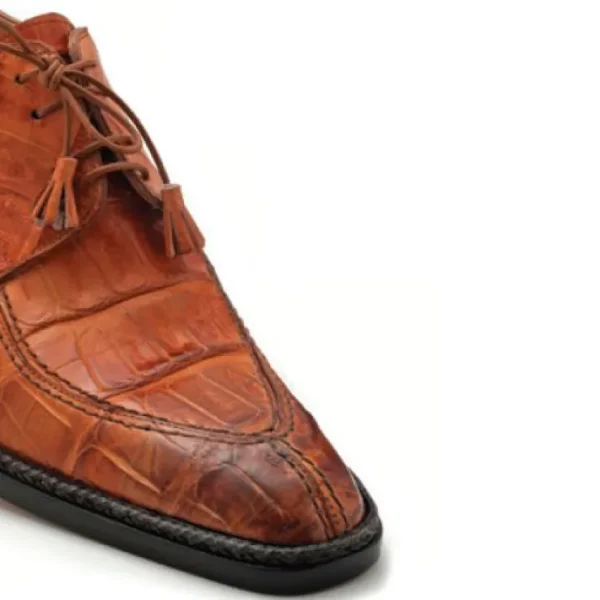 mauri_zeus__baby_crocodil_1.webp Outlet Mauri Zeus 4662 Baby Crocodile Shoes (Special Order) Gray