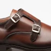 Sale Mezlan Actore Double Monk Strap (21151) Chocolate