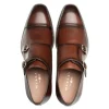 Sale Mezlan Actore Double Monk Strap (21151) Chocolate