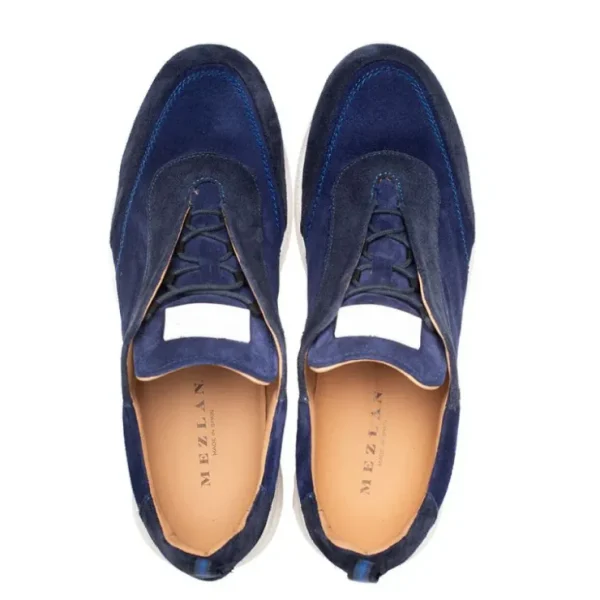 mezlan_alcoy_suede_sneake_4.webp Clearance Mezlan Alcoy Suede Sneaker (21118) Blue