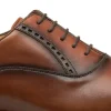 Best Mezlan Amaro Leather Captoe Rubber Oxfords Dark Cognac (20817) DarkCognac