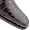 Flash Sale Mezlan Anderson Crocodile Derby Shoes Dark Brown (13584-F) DarkBrown