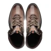Discount Mezlan Artisan Speed Lace Boot Taupe / Brown