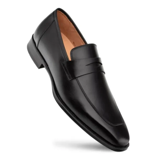 mezlan_avenue_rubber_sole_1-2.webp Online Mezlan Avenue Rubber Sole Penny Loafers (20910) Black