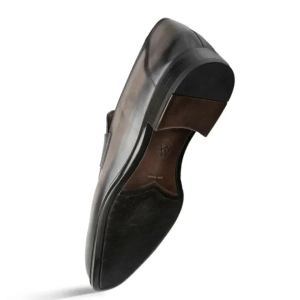 mezlan_avenue_rubber_sole_2-1.webp Clearance Mezlan Avenue Rubber Sole Penny Loafers Dark Grey (20910) DarkGrey