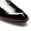 Fashion Mezlan Baroni Hi-Shine Leather Boot (21300) Black