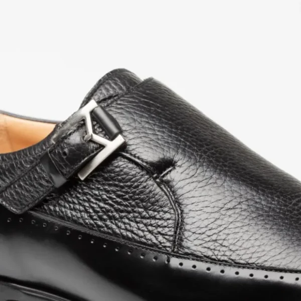 mezlan_bernardo_deershine_3.webp Hot Mezlan Bernardo Deer/Shine Monk Strap (20969) Black