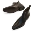 Cheap Mezlan Cadence Leather Zip Chelsea Boot Brown