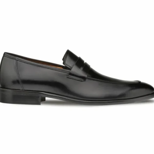 mezlan_calfskin_penny_loa_0.webp Best Sale Mezlan Calfskin Penny Loafers (E20243) Black