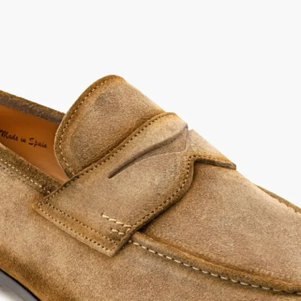 mezlan_caro_suede_penny_l_4-1.webp Cheap Mezlan Caro Suede Penny Loafer (21312) Taupe