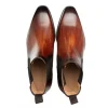 Best Sale Mezlan Cervantes Chelsea Boot Cognac Rust (21265) CognacRust