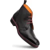 Sale Mezlan Conqueror Deerskin Demi-Boot Black