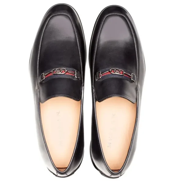 mezlan_contour_rubber_bit_4.webp Discount Mezlan Contour Rubber Bit Loafer (R20722) Black