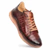 Shop Mezlan Crocodile Super Sneaker (AX4936-F) Sport