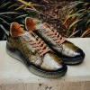 Sale Mezlan Crocodile Super Sneaker Olive Green (EXCLUSIVE) (AX4936-F) OliveGreen