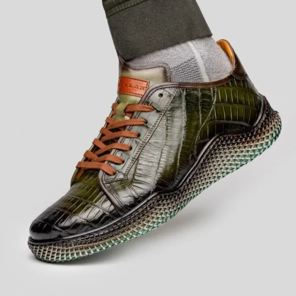 mezlan_crocodile_super_sn_13-3.webp Cheap Mezlan Crocodile Super Sneaker II (EXCLUSIVE) (AX4936-F) Green
