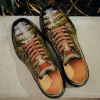 Sale Mezlan Crocodile Super Sneaker Olive Green (EXCLUSIVE) (AX4936-F) OliveGreen