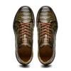 Sale Mezlan Crocodile Super Sneaker Olive Green (EXCLUSIVE) (AX4936-F) OliveGreen
