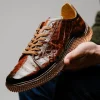 Shop Mezlan Crocodile Super Sneaker (AX4936-F) Sport