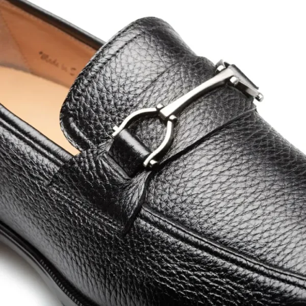 mezlan_deerskin_ornament__3.webp Outlet Mezlan Deerskin Ornament Loafer (E21253) Black