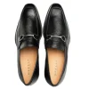Outlet Mezlan Deerskin Ornament Loafer (E21253) Black