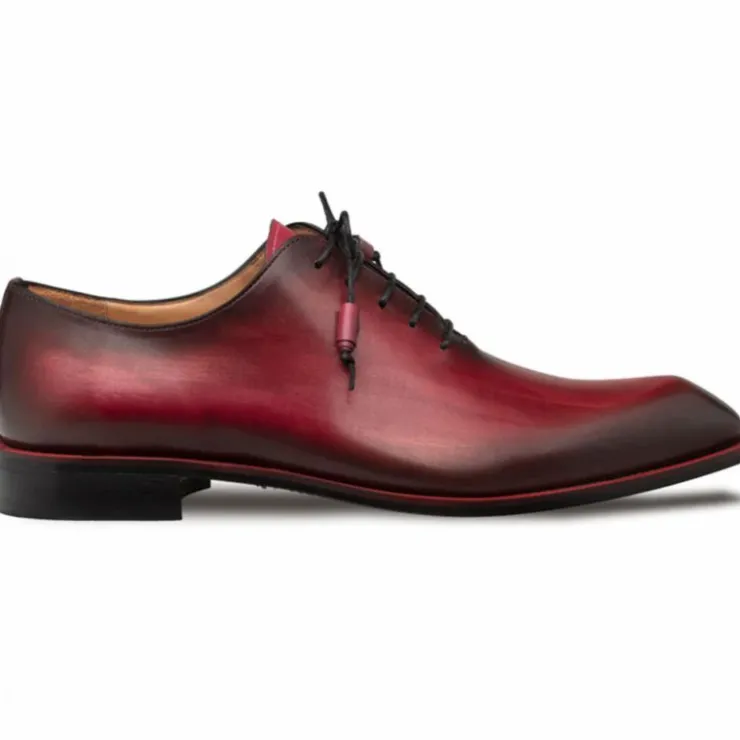 Sale Mezlan Deitro Whole Cut Oxford (21068) Burgundy