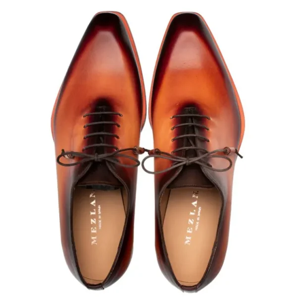 Sale Mezlan Deitro Whole Cut Oxford New Tan (21068) NewTan
