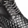 Outlet Mezlan Dolfi Quilted Leather Alpine Boot (20913) Black