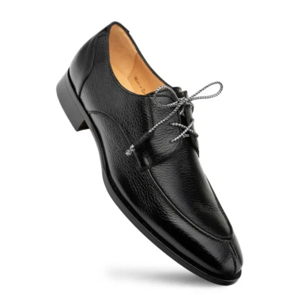 mezlan_fratello_deerskin__1.webp Cheap Mezlan Fratello Deerskin Split-toe Lace-up Derby (20937) Black