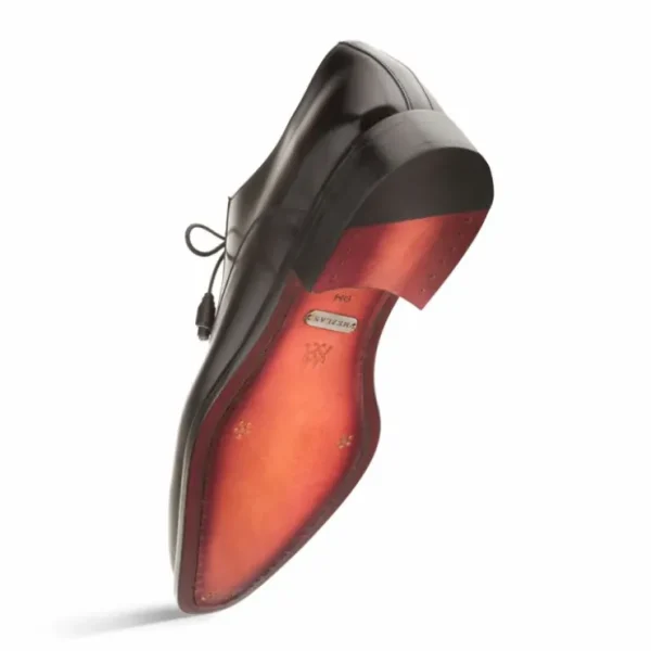 mezlan_gavino_calfskin_me_2.webp Online Mezlan Gavino Calfskin Medallion Toe Blucher (9641) Black