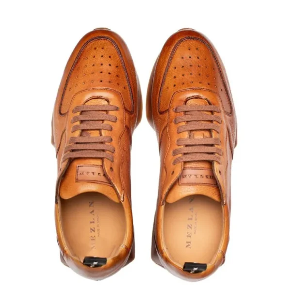 mezlan_gerardo_deerskin_s_4-1.webp Hot Mezlan Gerardo Deerskin Sneaker (21135) Cognac