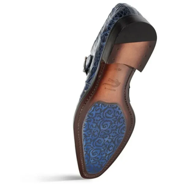 mezlan_gigolo_crocodile_m_2-1.webp Sale Mezlan Gigolo Crocodile Monk Strap (50056-F) Blue