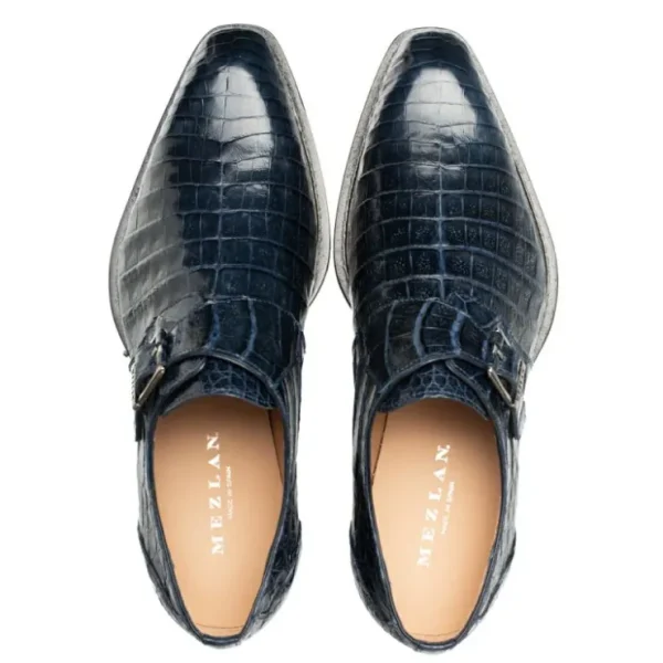 mezlan_gigolo_crocodile_m_4-1.webp Sale Mezlan Gigolo Crocodile Monk Strap (50056-F) Blue