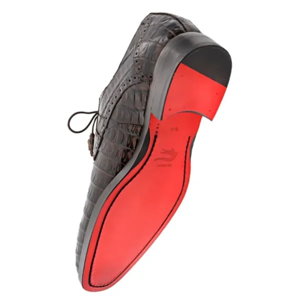 mezlan_golfo_plain_toe_cr_2.webp Discount Mezlan Golfo Plain Toe Crocodile Derby (4967-F) Black