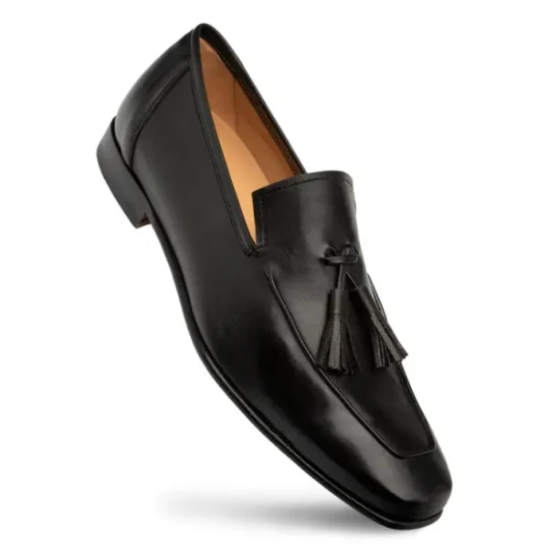 Store Mezlan Javea Tassel Loafer (21146) Black