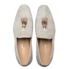 Cheap Mezlan Laser Print Suede Tassel Pump (S20652) Taupe
