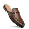 Sale Mezlan Leather Ornament Mule (S21224) Mocha