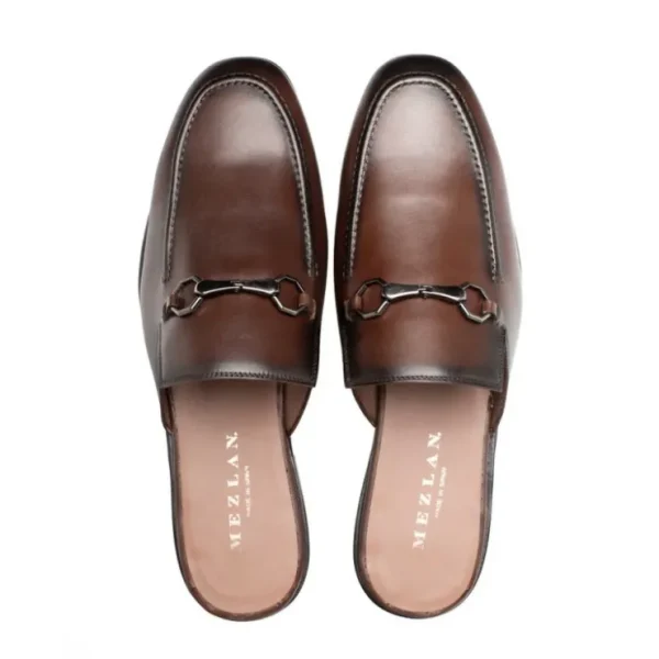mezlan_leather_ornament_m_4.webp Sale Mezlan Leather Ornament Mule (S21224) Mocha