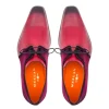 Sale Mezlan Luce Lace-Up Derby (20934) Cherry