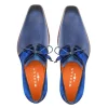 Cheap Mezlan Luce Lace-Up Derby (20934) Blue