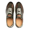 Hot Mezlan Magico Two-Tone Sneaker Forest / Olive (21283-F)