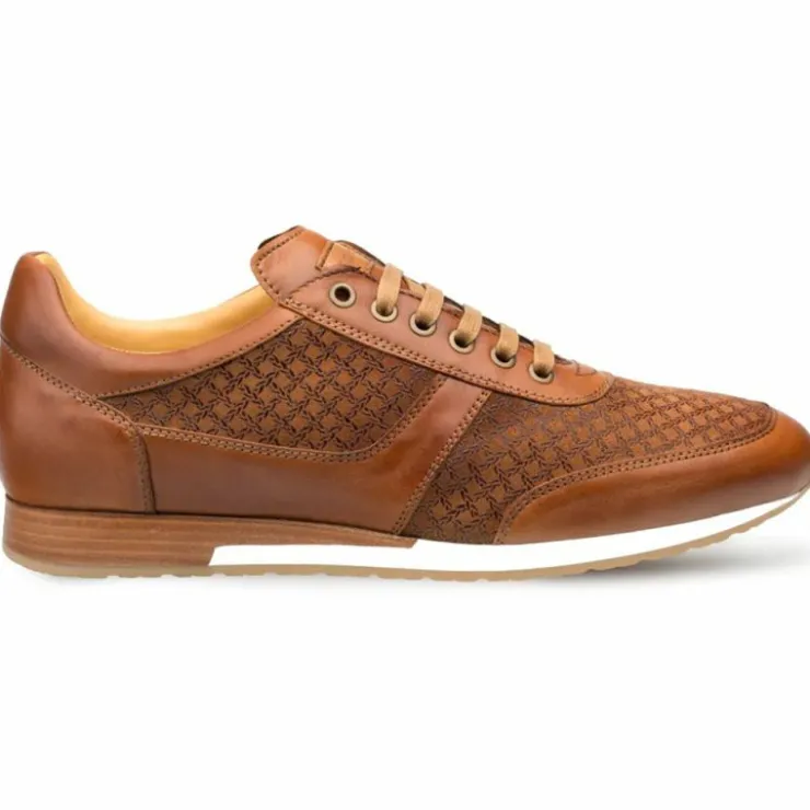 Outlet Mezlan Maxim Calfskin Sneakers (9463) Tan