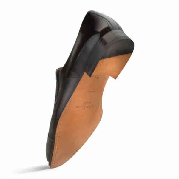 mezlan_milani_deerskin_ca_2.webp Discount Mezlan Milani Deerskin Cap Toe Loafers (Milani) Black