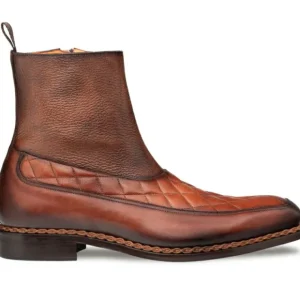 Hot Mezlan Musico Dress Zip Boot Dark Cognac (21239) DarkCognac