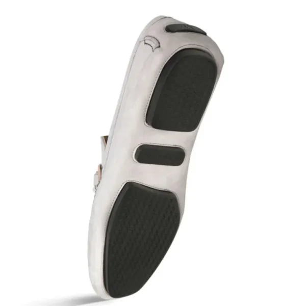 Hot Mezlan Nubuck Ornament Driver Light Grey (R7349) LightGrey